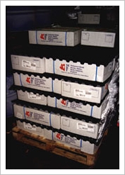 Intercalaires surgeles anti-glissement